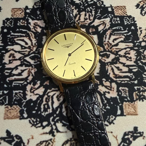 LONGINES 빈티지 쿼츠 시계