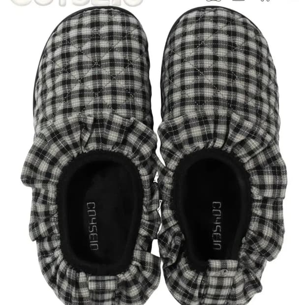 코이세이오 스부 수부 플러피 체크 0(240) 사이즈