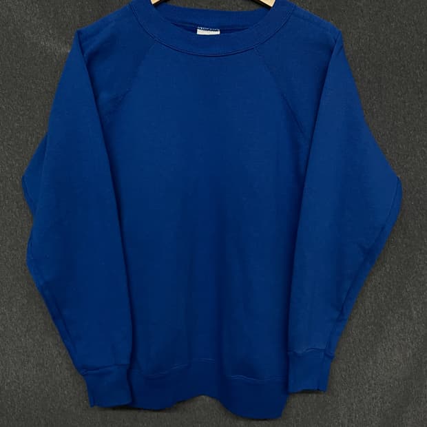 [L] 90s Hanes USA 헤인즈 블랭크 스웻셔츠 크루넥