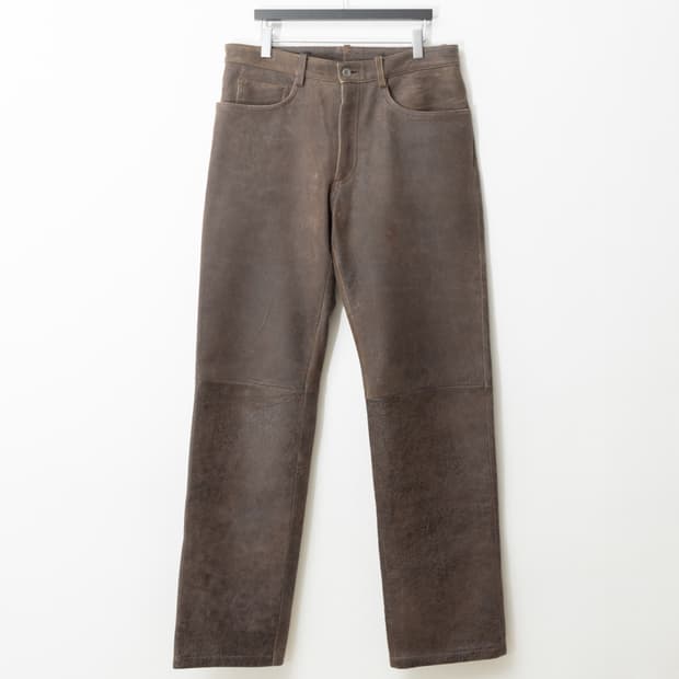 A.A.R 양가죽 5포켓 팬츠