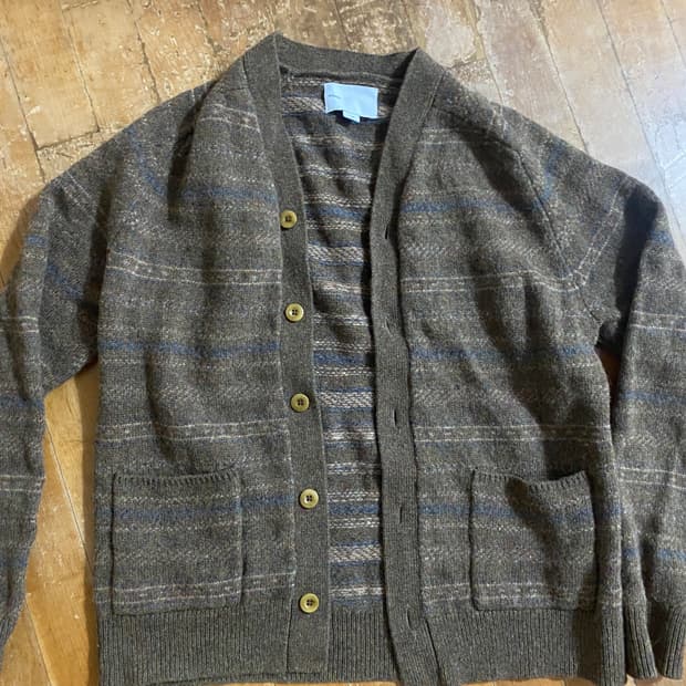 Adsum nyc wool100% 가디건 (L 105)