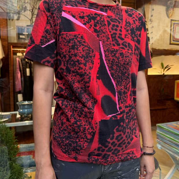 Paul smith red grahic vintage t-shirts