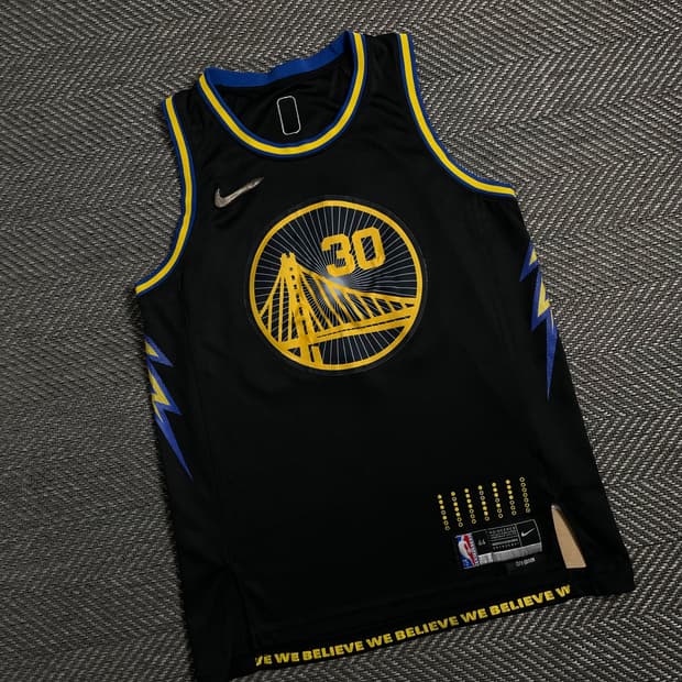 나이키 골든스테이트 스테판 커리 스윙맨 져지y 4457