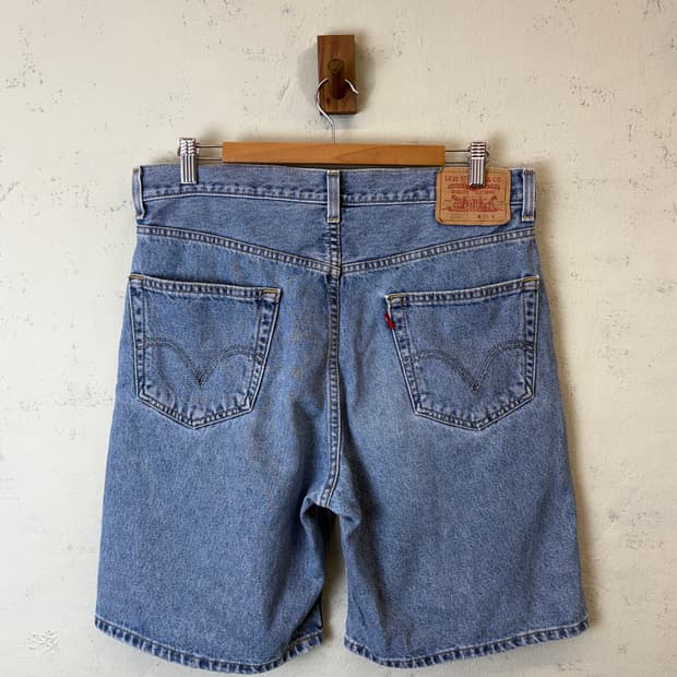 리바이스 550 빈티지 데님 하프 반바지
