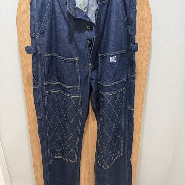 캐피탈 데님 럼버 팬츠