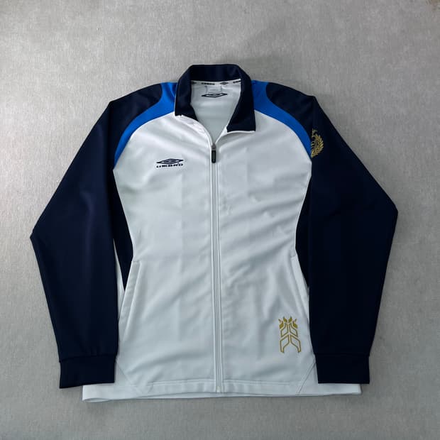 100 엄브로 올드스쿨 배색 트랙탑 져지