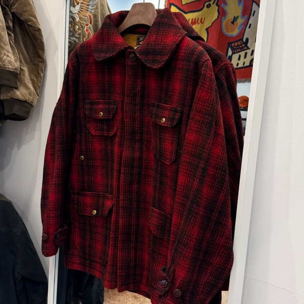 50-60s Woolrich 울리치 버팔로 매키노 크루저 헌팅 자켓