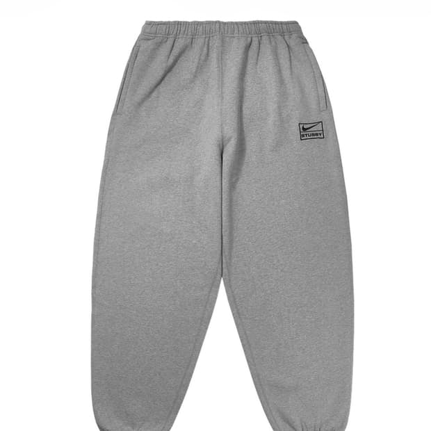 (새상품)사이즈 L 나이키 x스투시 NRG 플리스 팬 츠D09340-06