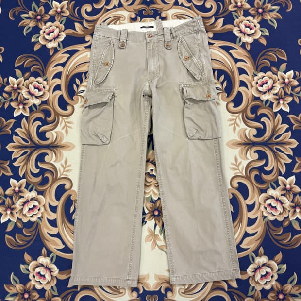 (34)스톤아일랜드 Stone island 논와펜 카고팬츠(베이지)