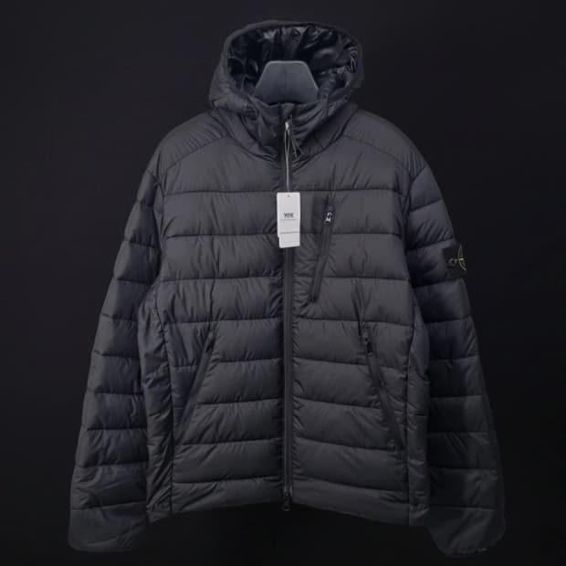 스톤아일랜드 블랙 경량패딩