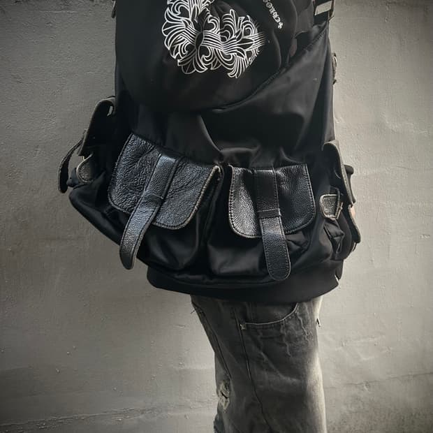 2000s VTG 락시크 멀티포켓 블랙 숄더백