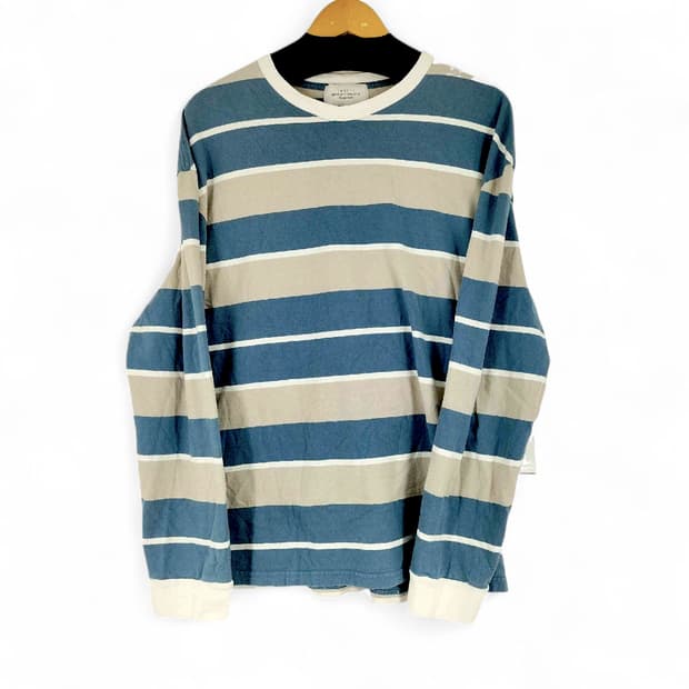 언유즈드 오가닉 코튼 스트라이프 보더티