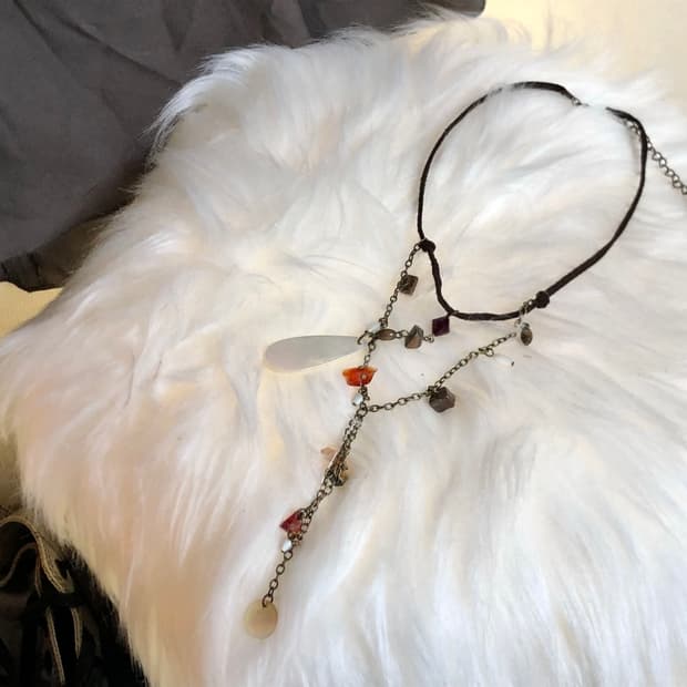 빈티지 목걸이 히피 에스닉 오리엔탈