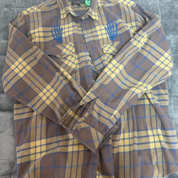 슈프림 히스테릭 글래머 플란넬 셔츠