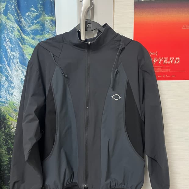 미스치프 SS 컬러블록 윈드브레이커 블랙