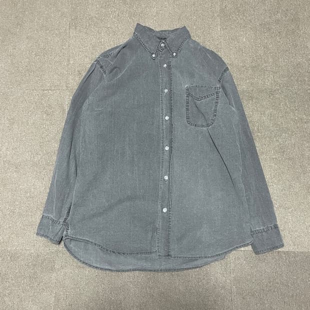 MACEYE 그레이 워크 셔츠