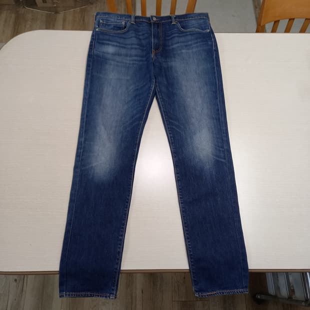 36 리바이스511 워싱 스판 슬림일자진 36-432