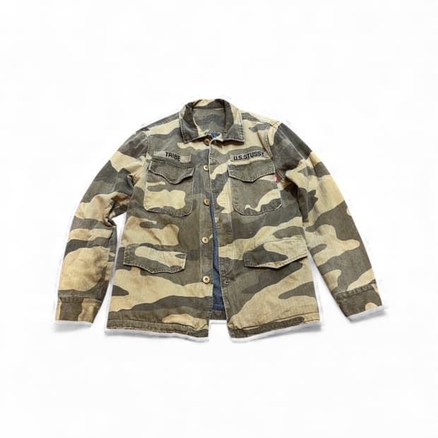 올드 스투시 밀리터리 필드 자켓