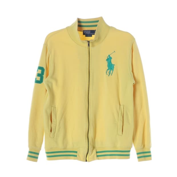 폴로 랄프로렌 옐로우 빅포니 집업 L