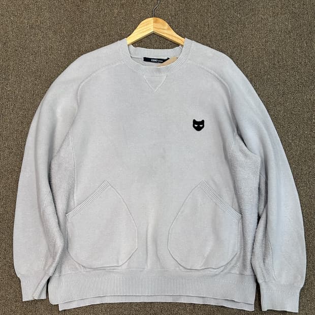 송지오 지제로 팬서 크루넥 니트