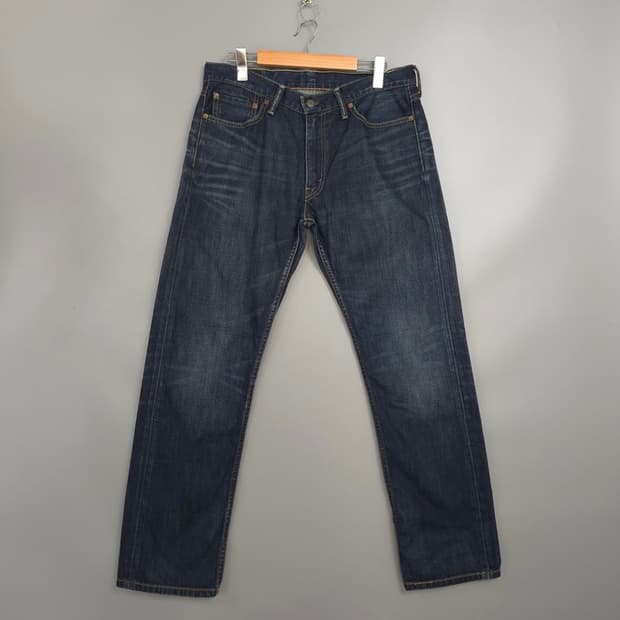 리바이스 Levis 504 레귤러 스트레이트 진 W34 L32
