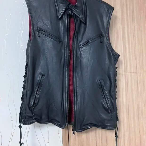 NUMBER (N)INE 2005-F/W 아카이브 물소가죽베스트(95)