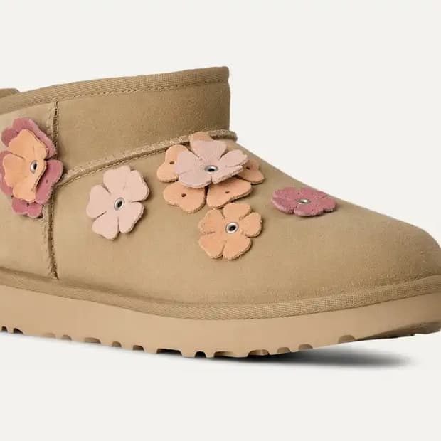 UGG  어그 클래식 울트라 미니 플레어 아플리케 USA 7