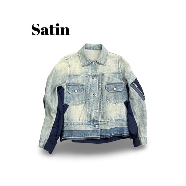 (95)사틴데님자켓