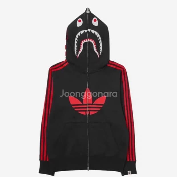 베이프 아디다스 샤크후드 xl