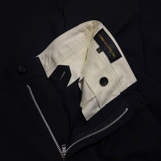 Comme des Garcons Curved Panel Trousers