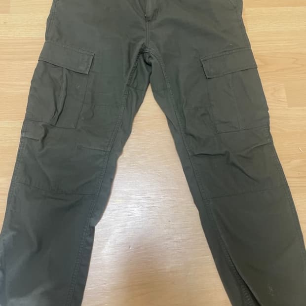 칼하트 레귤러핏 카고바지 카키