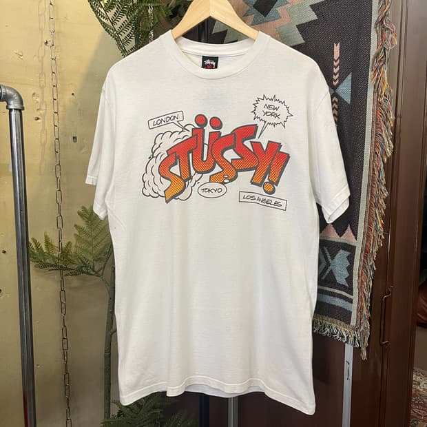 스투시 그래픽 올드스쿨 반팔티 #csz896
