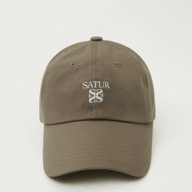 세터 베이지 볼캡 모자