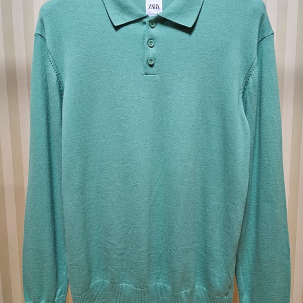 자라 니트 코튼 L