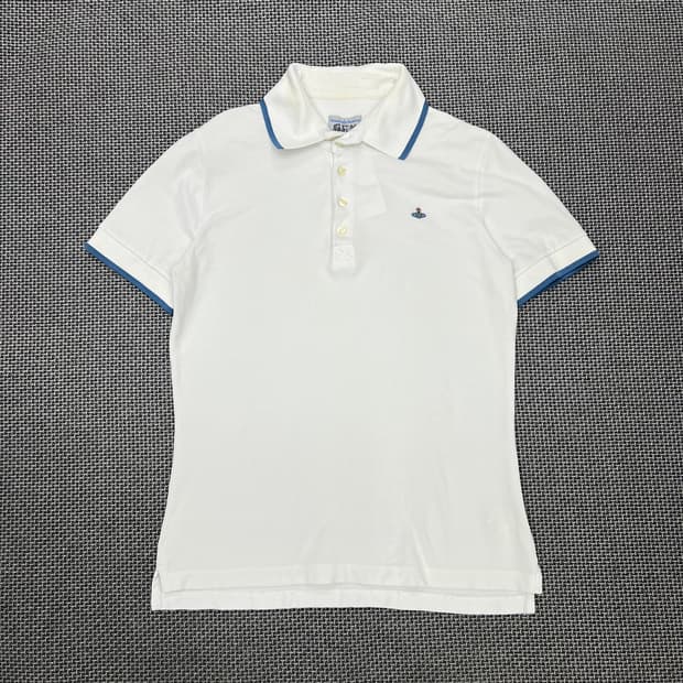 비비안웨스트우드 맨 화이트 카라티