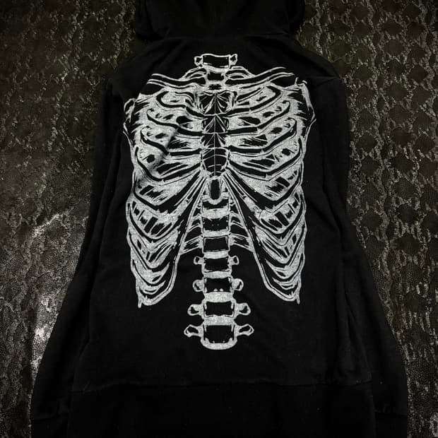 “GLADNEWS” 00‘s Rare Design Skeleton Stu