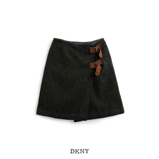 DKNY 울 랩 스커트