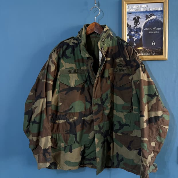 80‘s U.S Army Woodland Camo M-65 Field