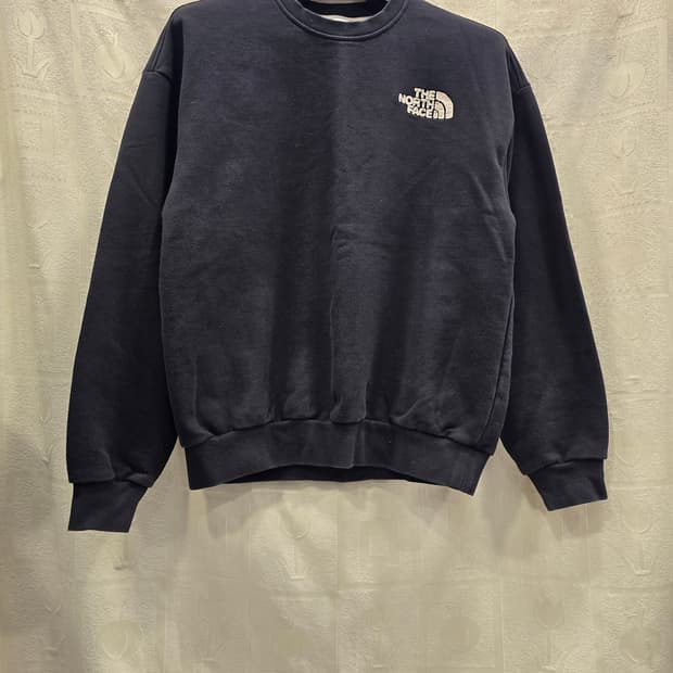 노스페이스 블랙 맨투맨 90~95