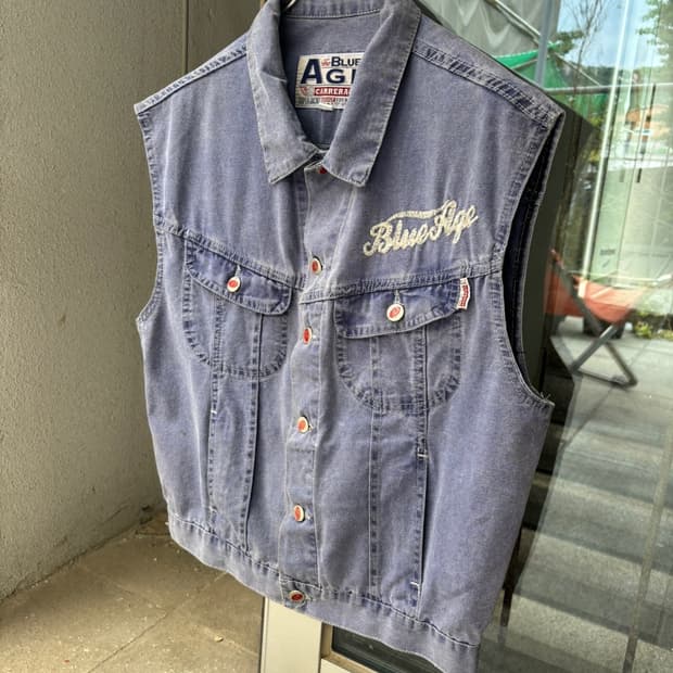 The Blue Age Carrera Denim Vest