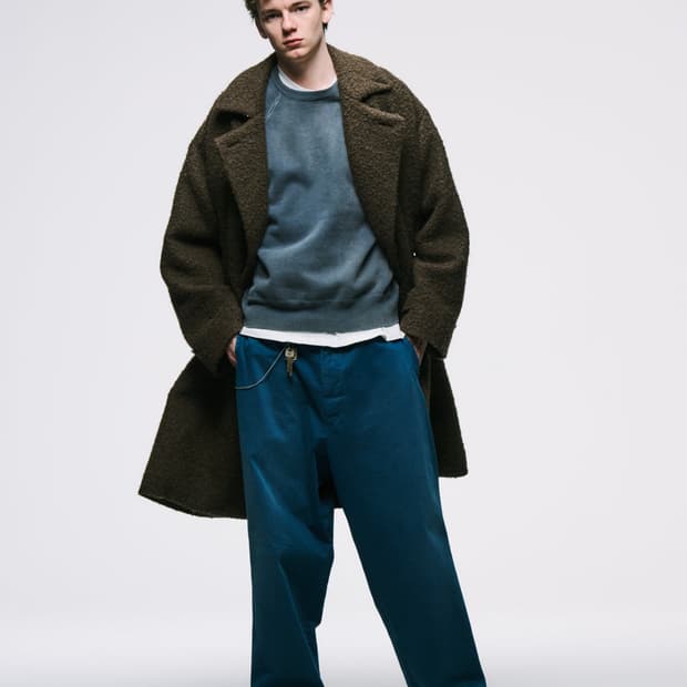 아프레쎄 25AW 빈티치 워크 팬츠 블루