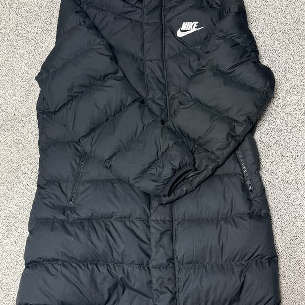 🔥한파박멸🔥 핏 예쁜 나이키 덕다운 롱패딩 M/95