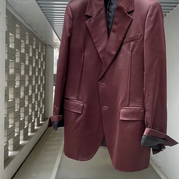 ACNE STUDIOS Pintuck Tailored Blaze