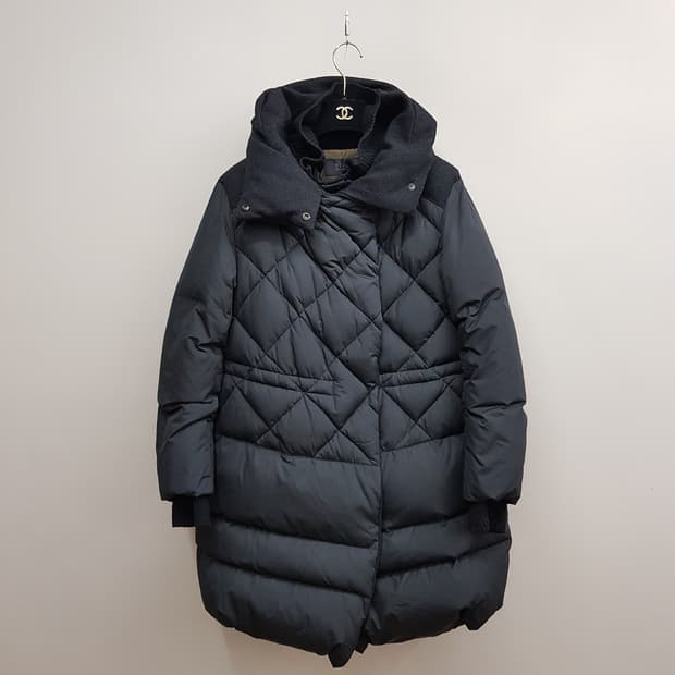 한섬 타임 이중잠금 퀄팅 패딩 82-94-160사이즈