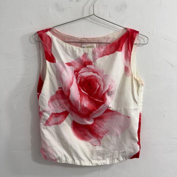 agnes b rose blouse