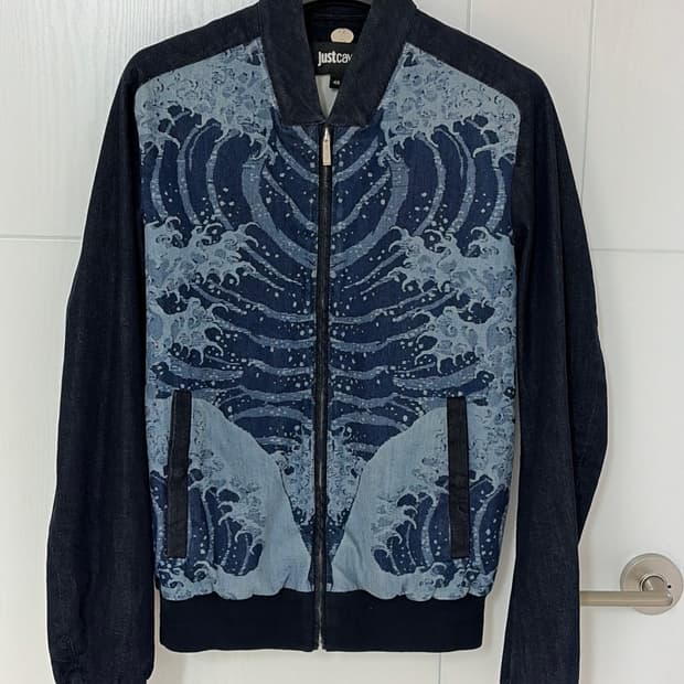  저스트까발리 데님블루종 100-105사이즈 정품 