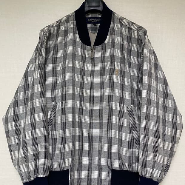 YVES SAINT LAURENT YSL LOGO 입생로랑 봄버 점퍼