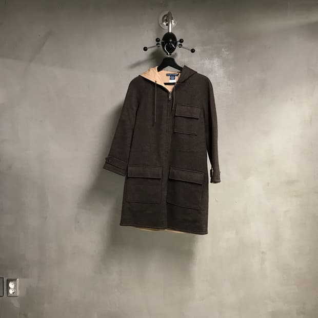 폴로 랄프로렌 후드 코트 브라운 XS(W)
