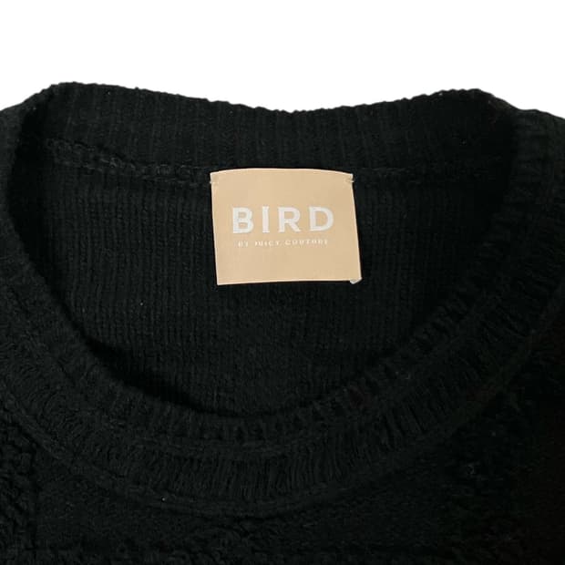 BIRD 버드 포켓 프릴 니트 F