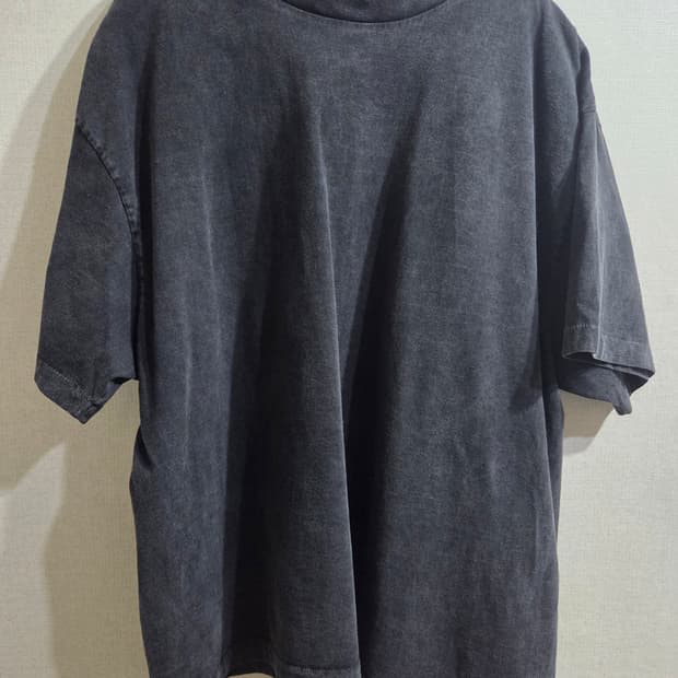 뤡코즈 블랭크 티 블랙 1사이즈